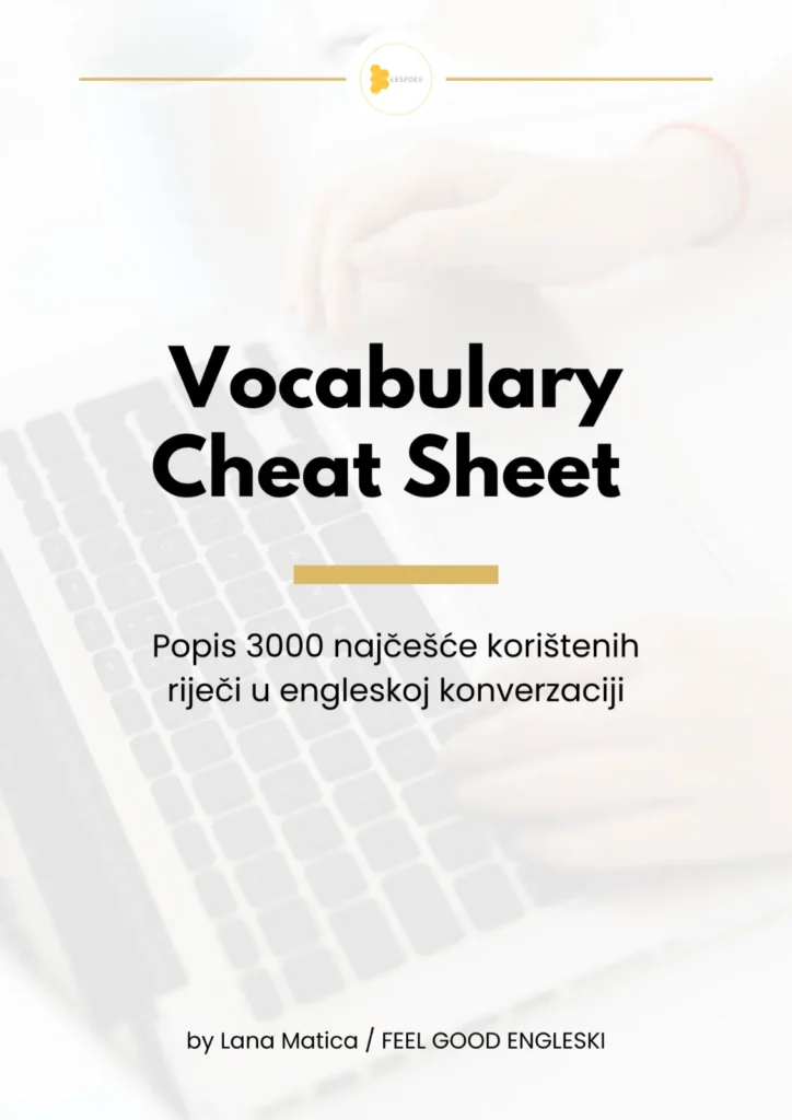 Vocabulary cheat sheet slika